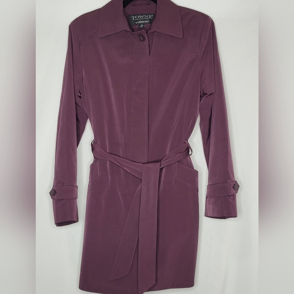 Towne Collection by London Fog Vintage Trench Coat - Size S